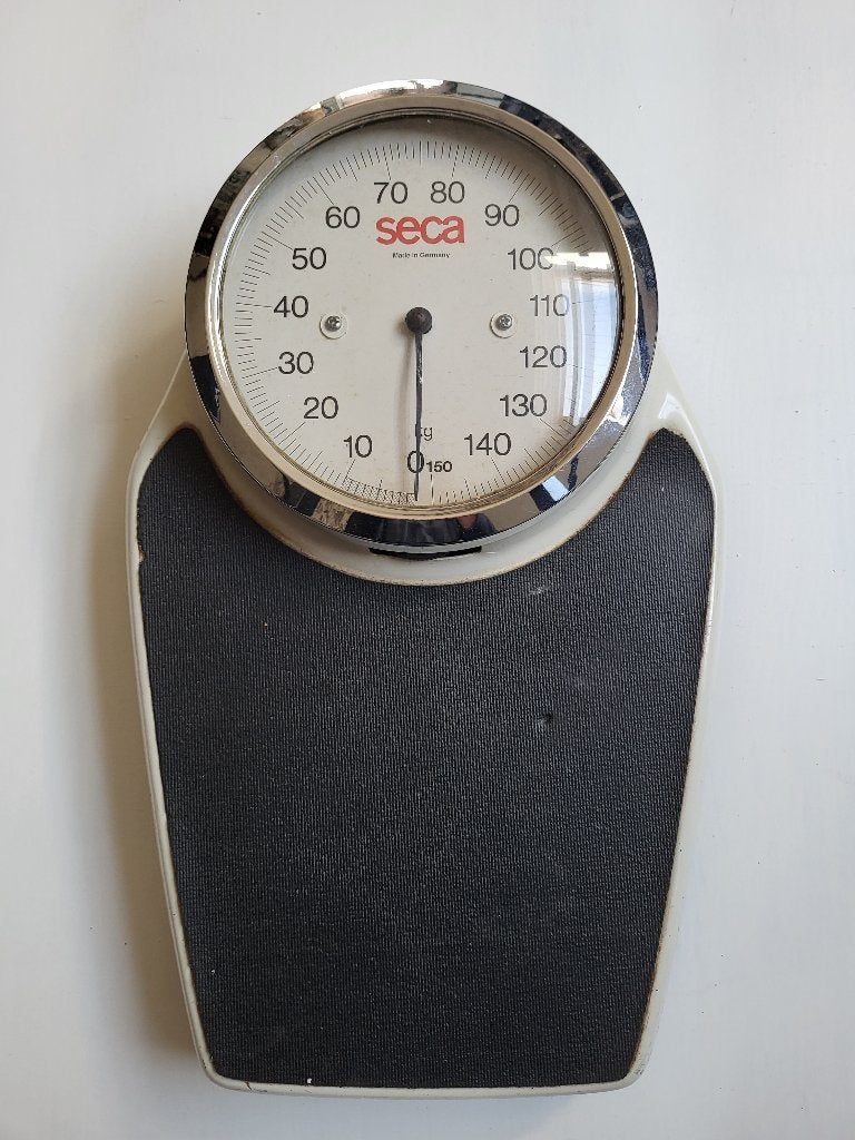Vintage Seca weegschaal, Enlèvement