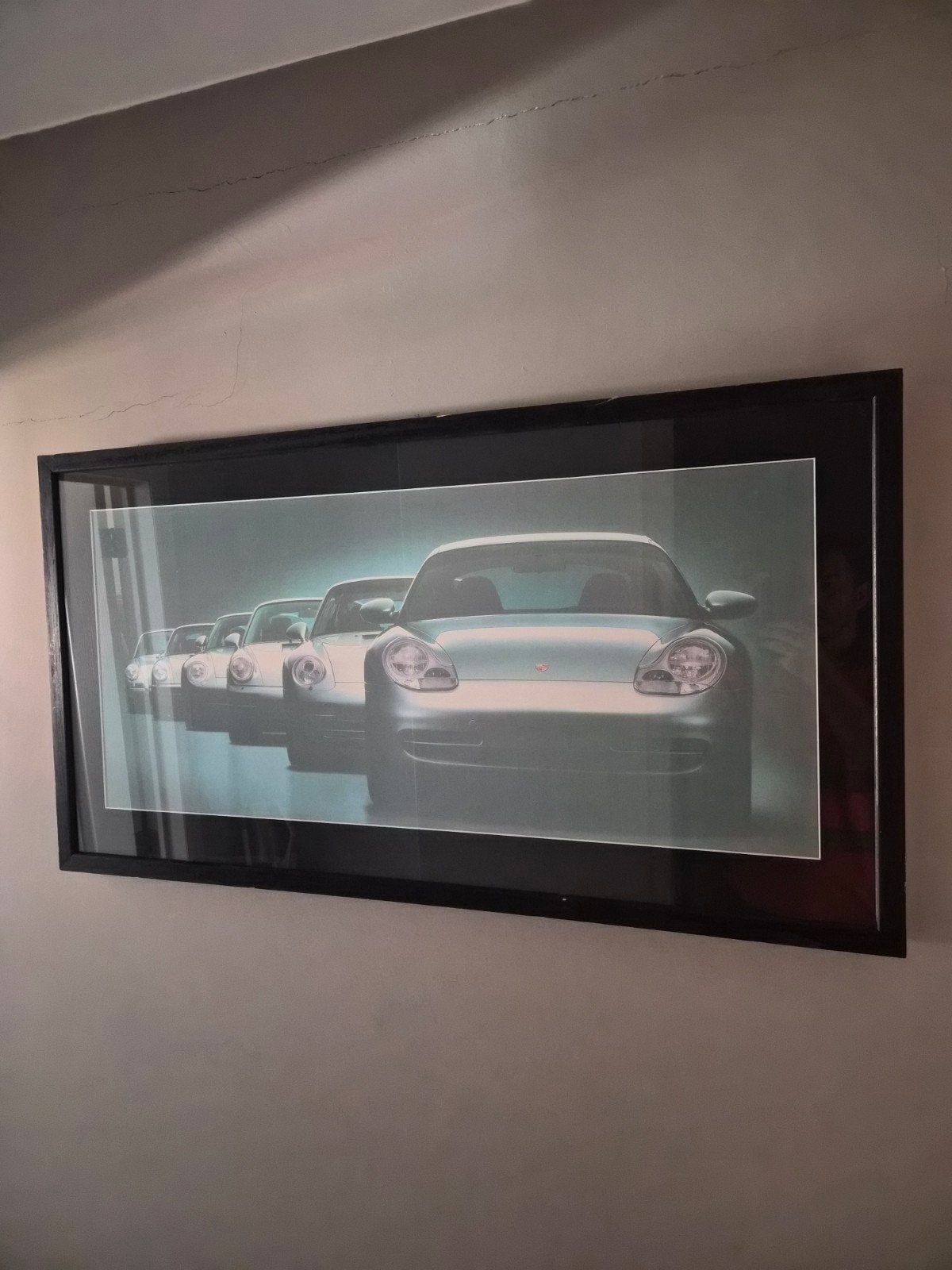 Porsche 911 Evolution-kunstwerk, Enlèvement