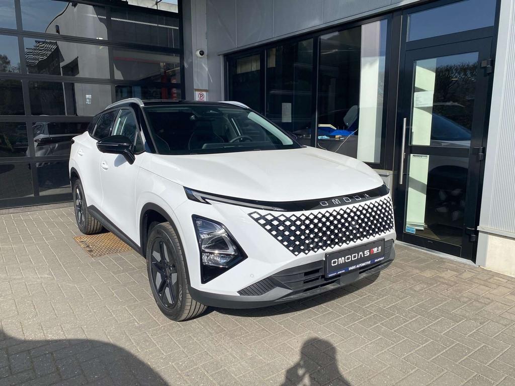 Omoda 5 SHS-H Premium Full Option 7 jaar garantie!, Autos, Jeep, Neuf, Autres modèles, Achat, Phares entièrement LED