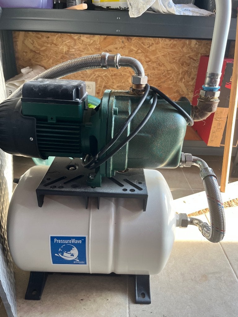 DAB Aquajet 82/20 M hydrofoorpomp + 20L drukvat, Tuin en Terras, Ophalen, Gebruikt, Elektrisch, Hydrofoorpomp