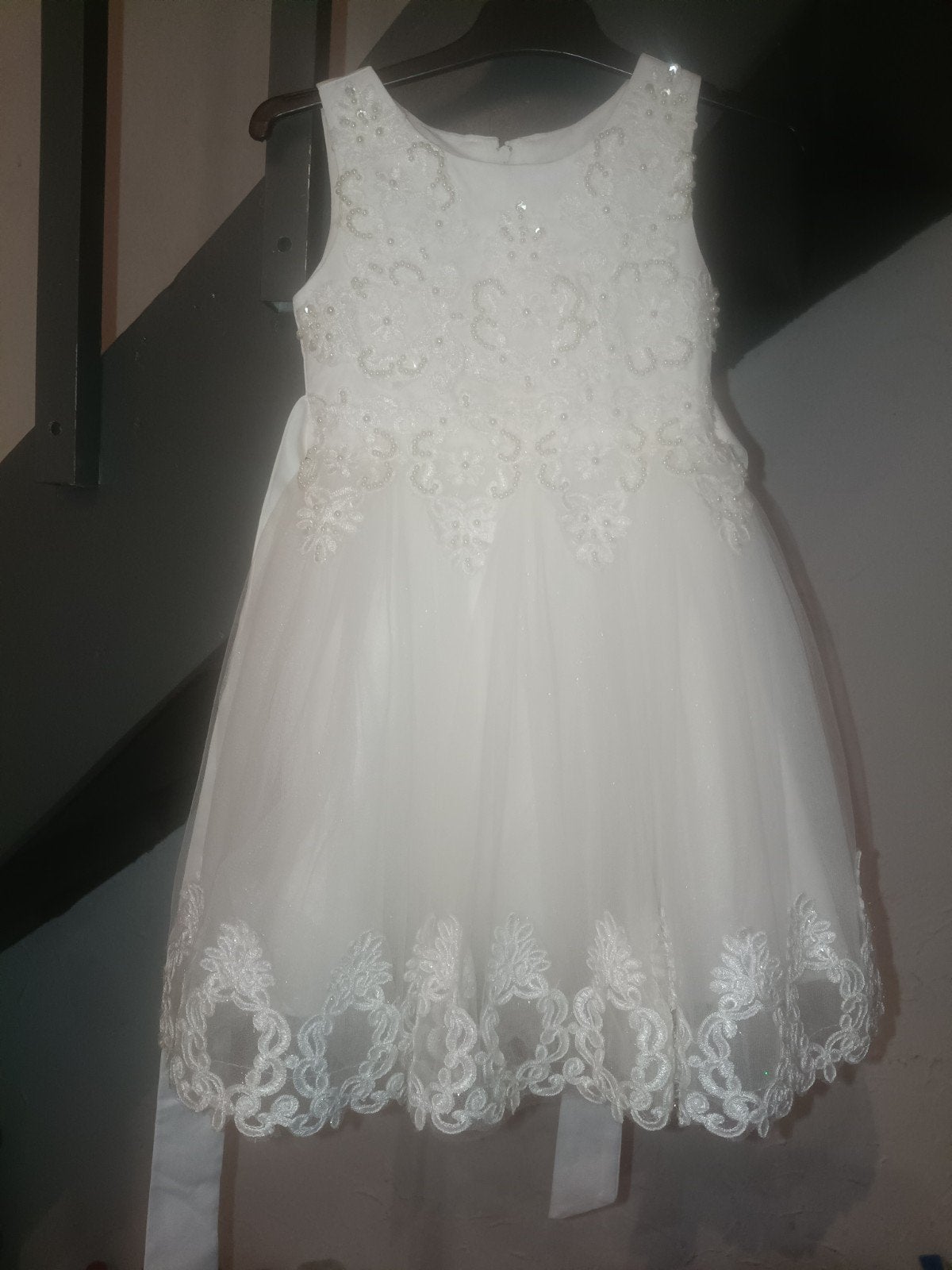 robe de cérémonie de mariage petite filles, Autre, Enlèvement ou Envoi, Robe de demoiselle d'honneur, Porté