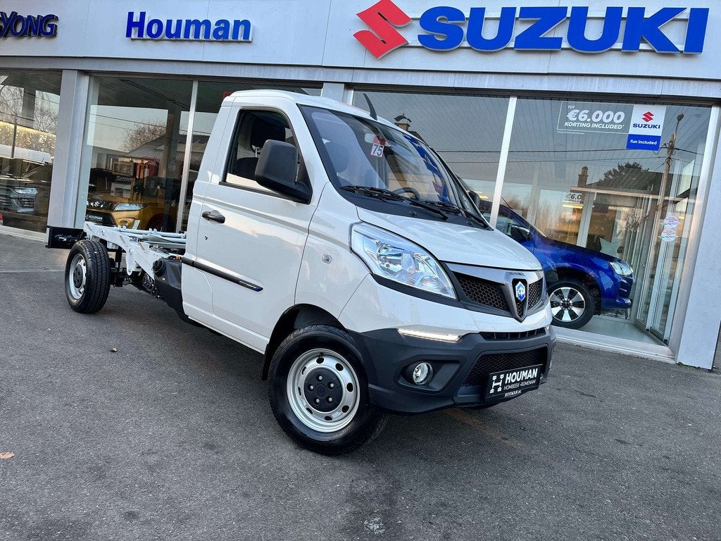 Piaggio Porter NP6 SWB 307 Chassis Long Range LPG EXPORT, Auto's, Piaggio, Stof, 1498 cc, Euro 6