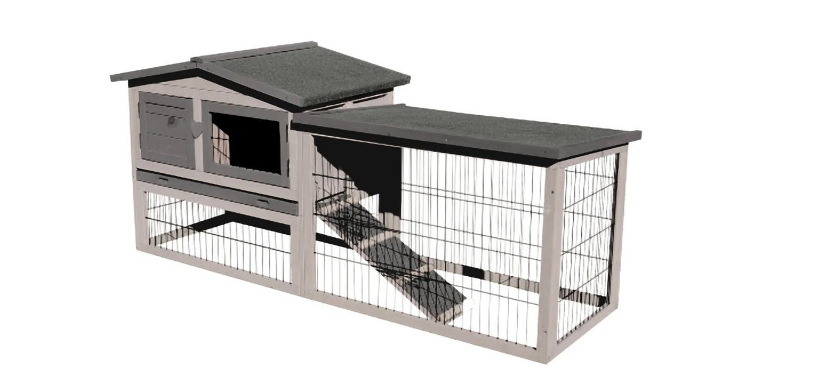 cage lapin avec enclos, Cage, Lapin