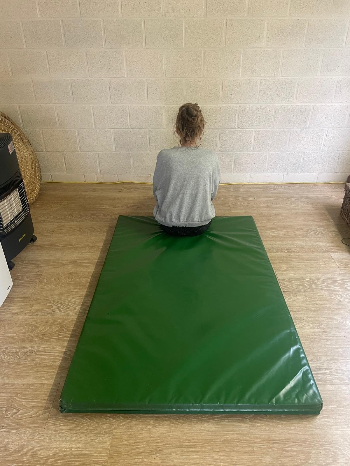 Turnmat yogamat pilatesmat revalidatiemat, Ophalen