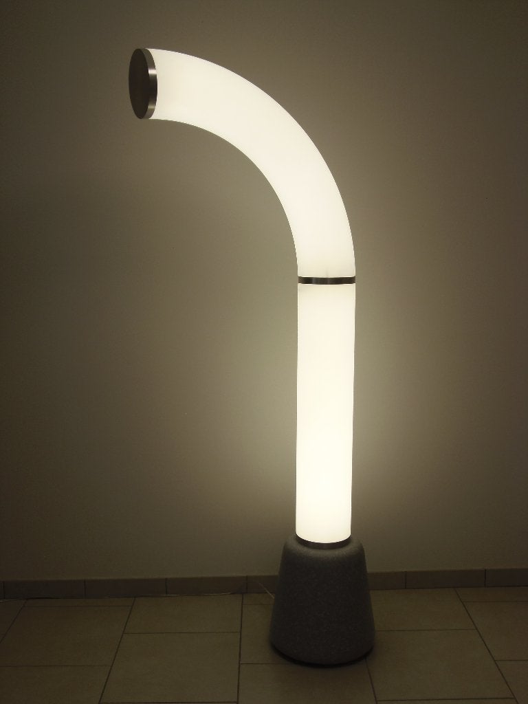 Lampadaire Arc Pirellone Gio Ponti, Autres culots, Vintage, Comme neuf, Synthétique