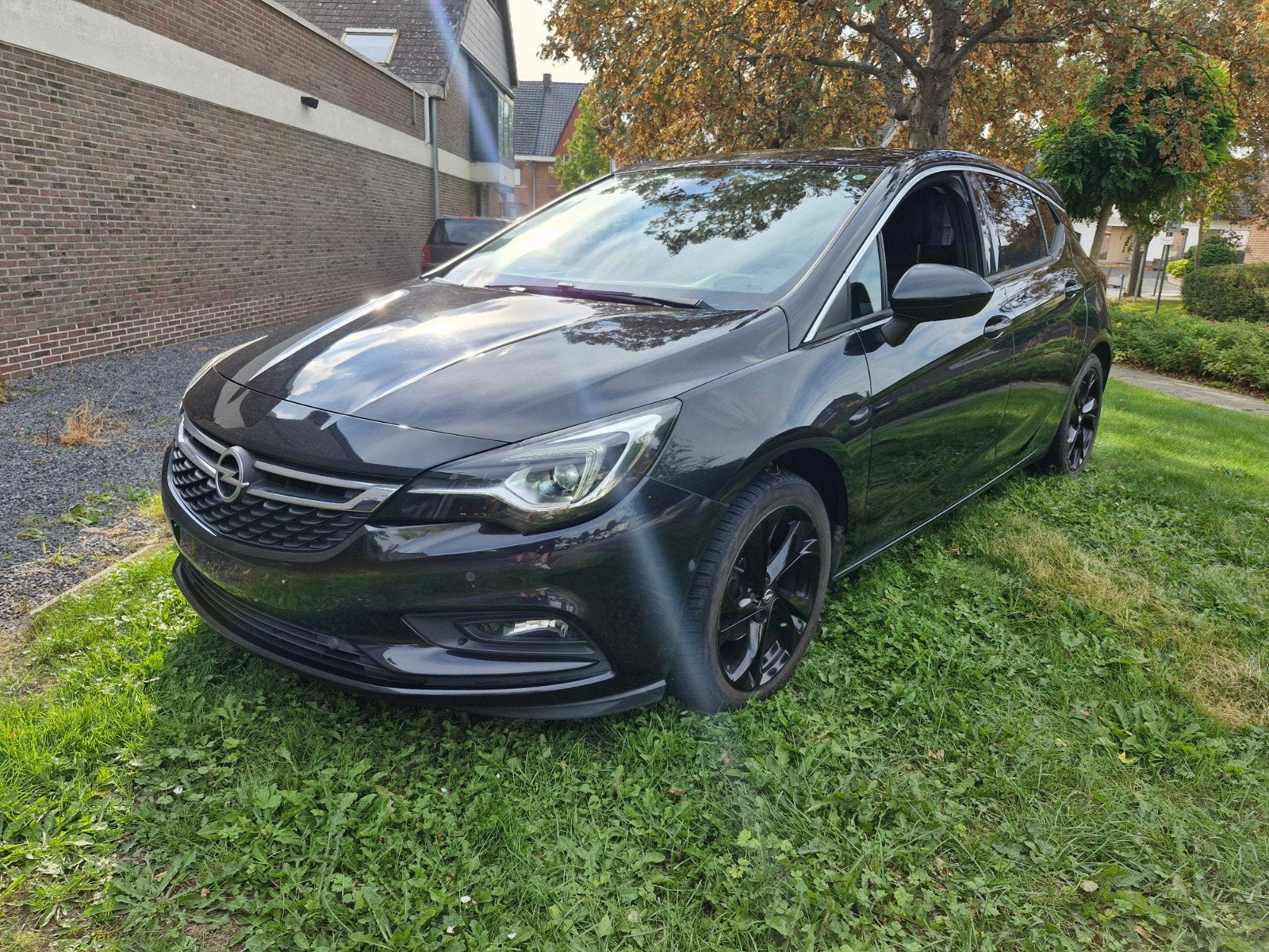 opel astra k 1.4 turbo, Auto's, Voorwielaandrijving, Zwart, Handgeschakeld, Particulier