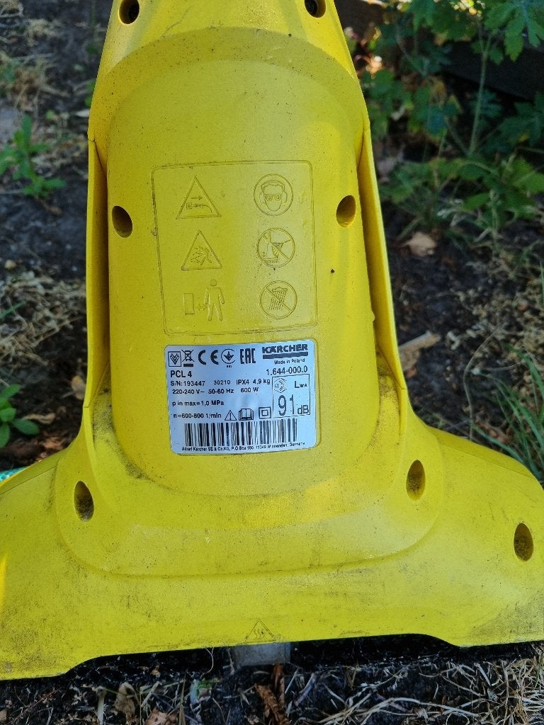karcher pcl4, Ophalen