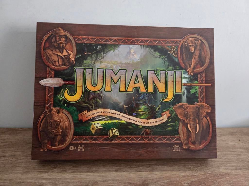 Jumanji – Bordspel van Spin Master, Hobby en Vrije tijd, Gezelschapsspellen | Bordspellen, Ophalen of Verzenden