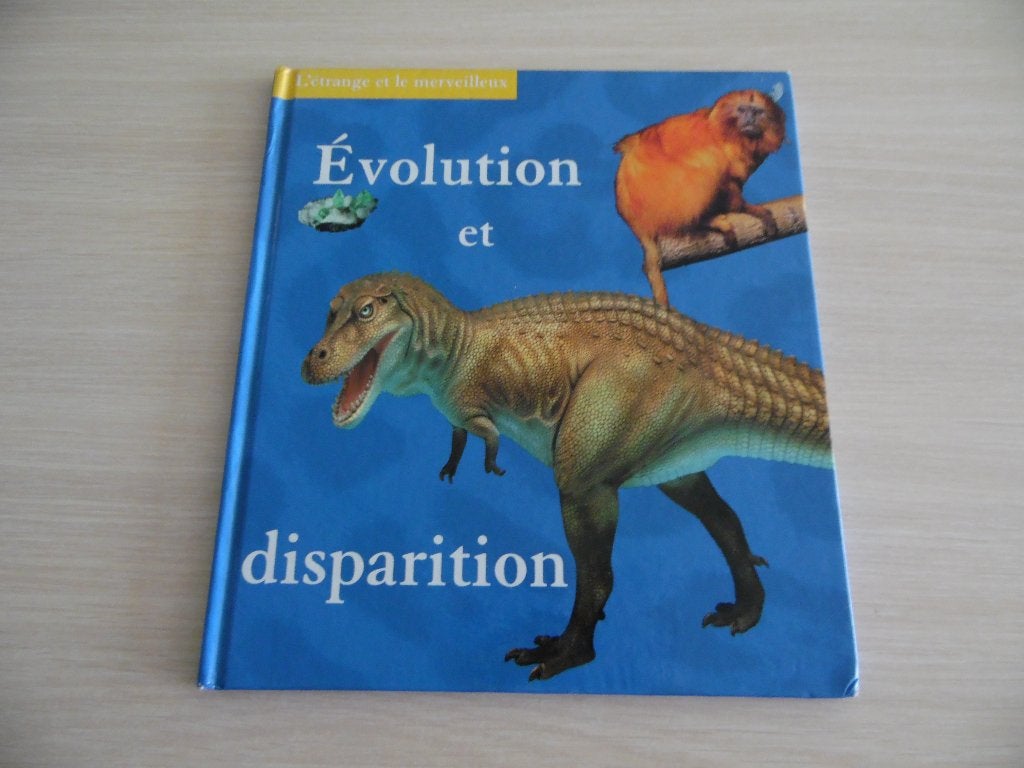 ÉVOLUTION ET DISPARITION, Boeken, Kinderboeken | Jeugd | 10 tot 12 jaar, Zo goed als nieuw, Non-fictie, Ophalen of Verzenden