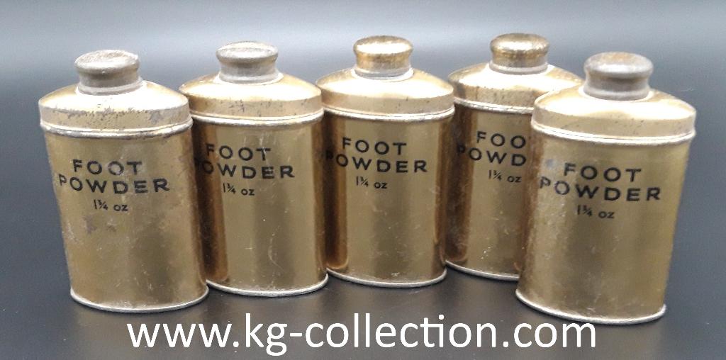 Brits Foot Powder wo2, Verzamelen, Ophalen of Verzenden, Landmacht, Overige typen