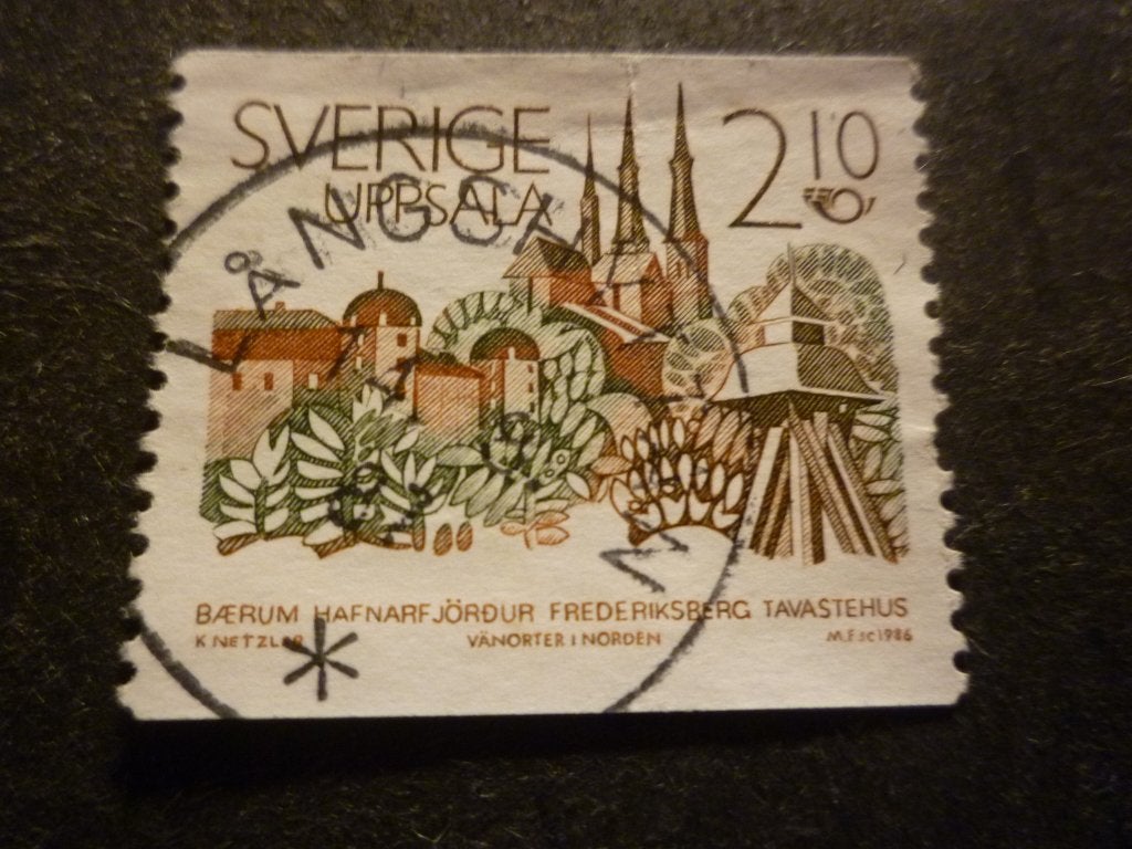 Zweden/Suède 1986 Mi 1395(o) Gestempeld/Oblitéré, Verzenden, Zweden, Gestempeld
