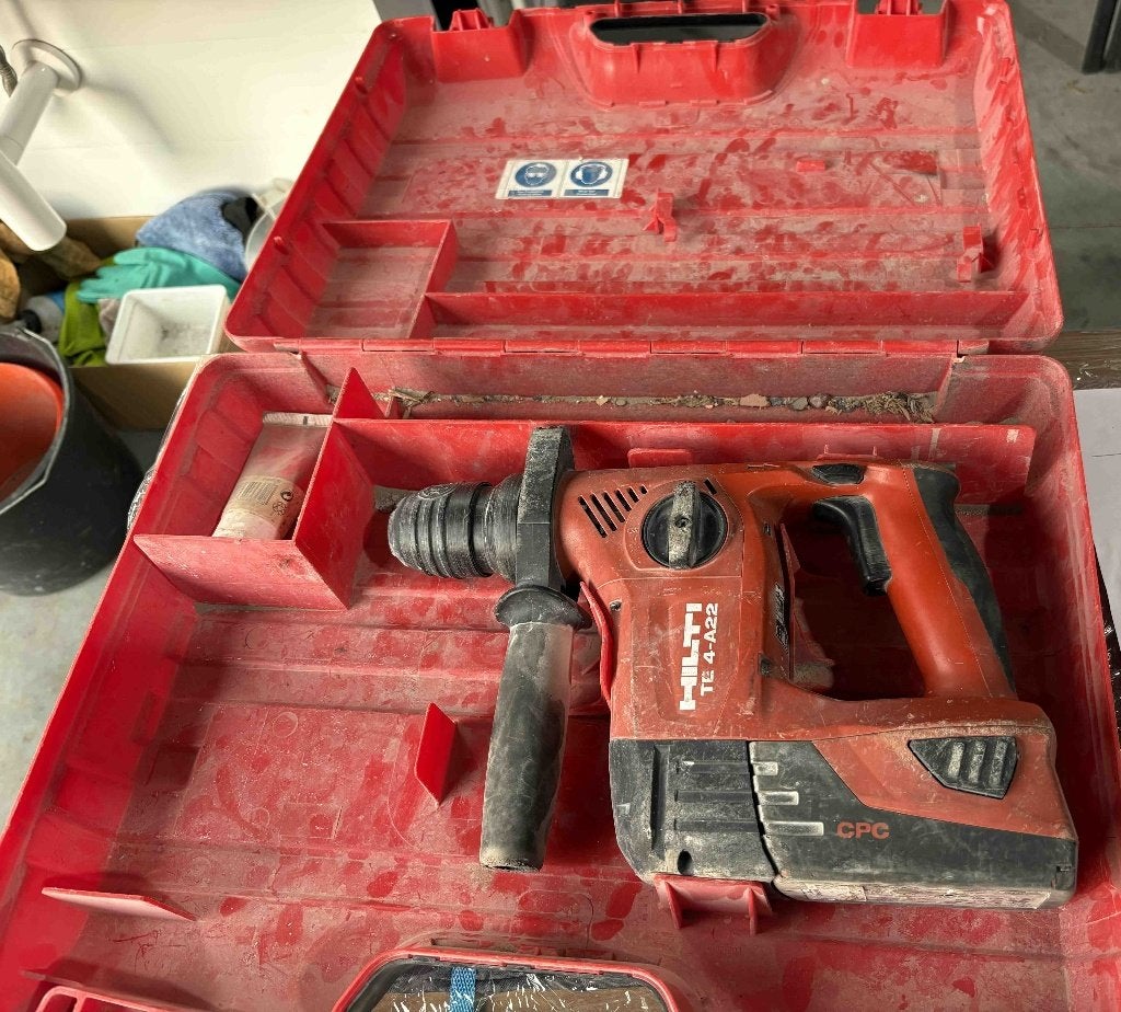 hilti boorhamer, Doe-het-zelf en Bouw, Gereedschap | Boormachines, Ophalen, Gebruikt, Boor- en/of Breekhamer