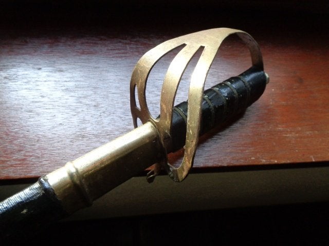 Sabel met schede , made in India, Enlèvement ou Envoi, Armée de terre, Épée ou sabre