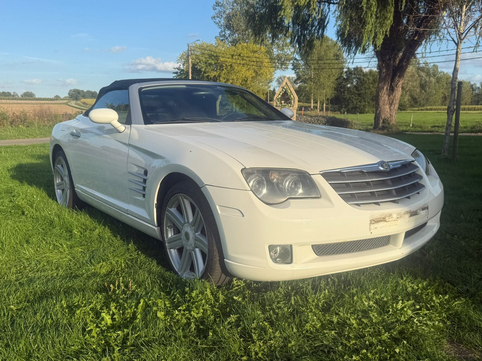 Chrysler Crossfire 3.2 benzine, Autos, Cuir, Achat, Noir, 6 cylindres