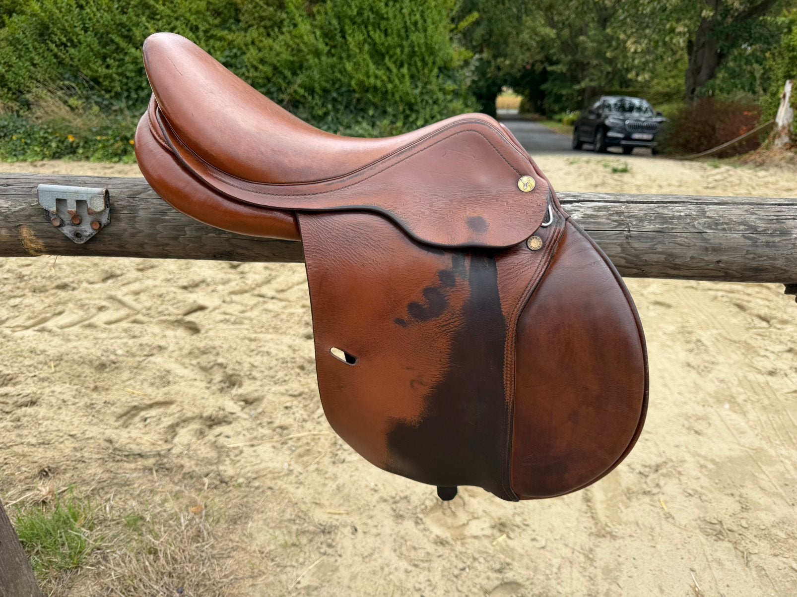 Prestige Golden Star Springzadel, Dieren en Toebehoren, L (17.5 inch), Gebruikt, Prestige, Ophalen of Verzenden