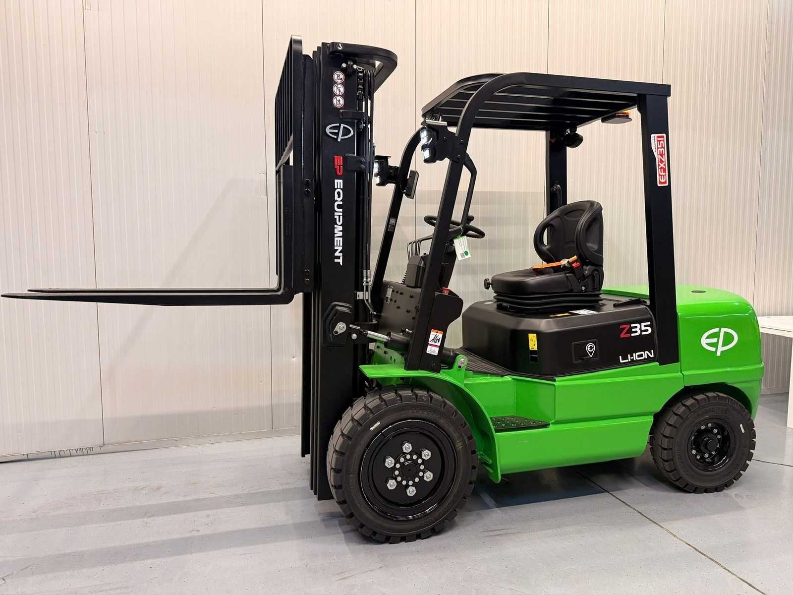EP EFXZ351-H Triplex - Freelift - Sideshift, Articles professionnels, Machines & Construction | Chariots élévateurs & Transport interne