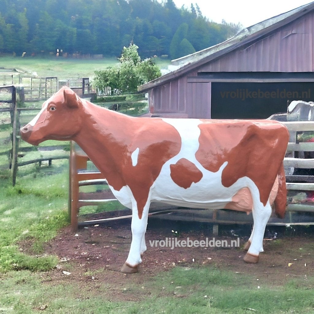 Levensgrote Koe, Paard of Dierenbeeld | Op Maat Beschilderd, Jardin & Terrasse, Statues de jardin, Neuf, Animal, Synthétique, Enlèvement