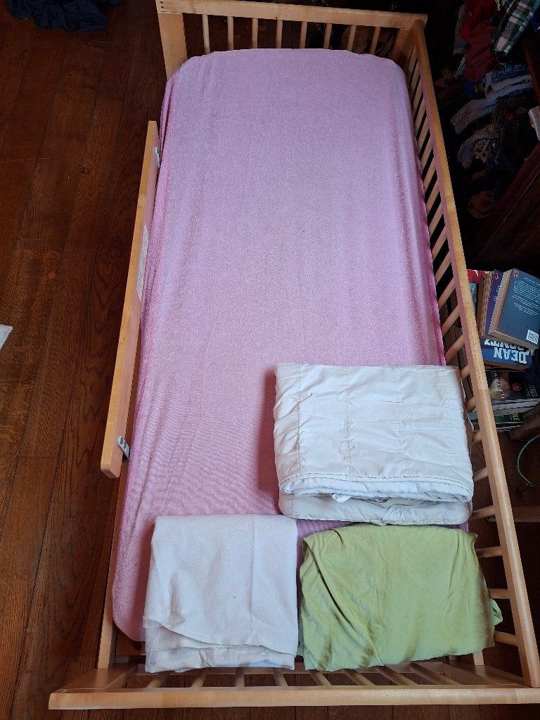 Ikea cosleeper bedje peuterbed, Kinderen en Baby's, Ophalen, Gebruikt, Hoogslaper of Stapelbed, 140 tot 160 cm