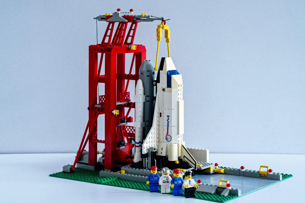 6339 LEGO Shuttle Launch Pad, Enlèvement ou Envoi, Utilisé, Ensemble complet, Lego