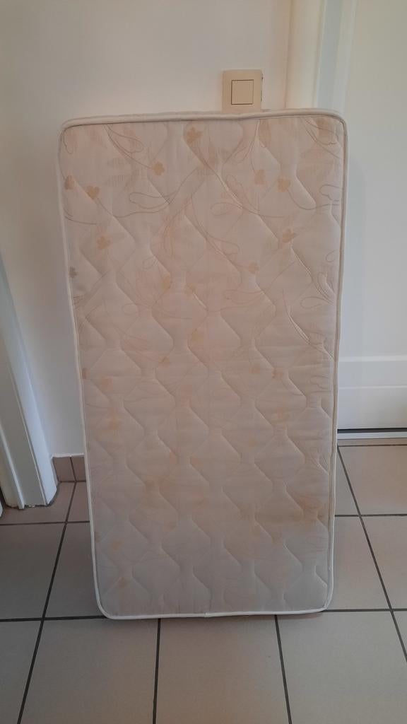 Matelas lit bébé, Gebruikt, 190 cm of minder, Matras, Eenpersoons