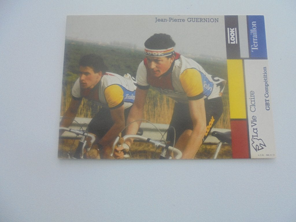 wielrenner- jean-pierre guernion, Envoi, 1980 à nos jours, Comme neuf, Photo