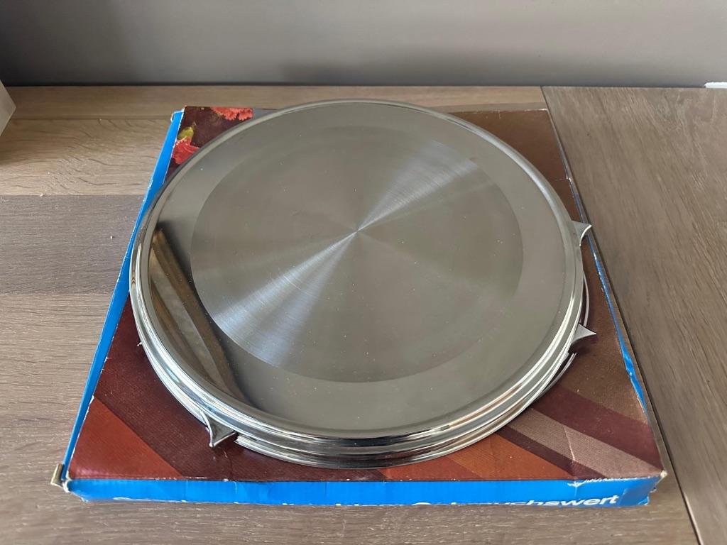 Inox taartschotel, Huis en Inrichting, Ophalen of Verzenden