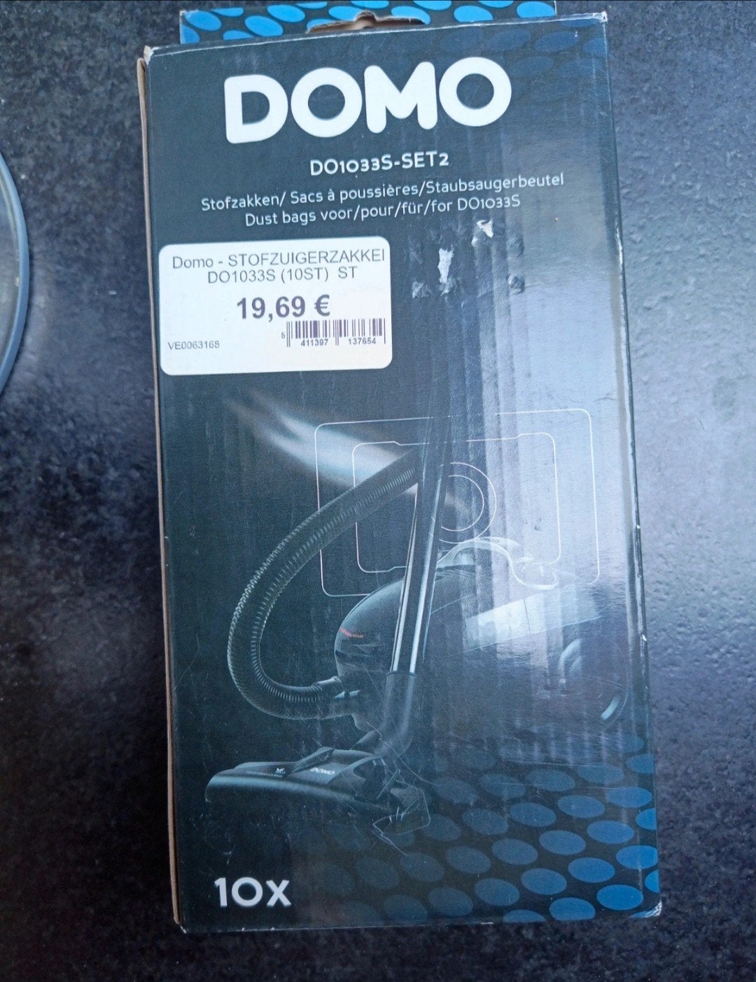 Domo DO1033S stofzuigerzakken (10 stuks), Elektronische apparatuur, Ophalen, Nieuw