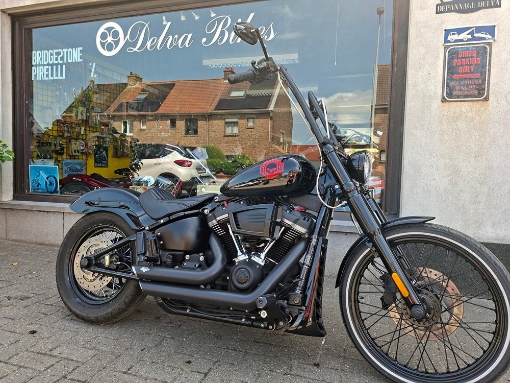 harley FXBB Streetbob- 2018- 29773 km, Motoren, 2 cilinders, 1745 cc, Chopper, Meer dan 35 kW