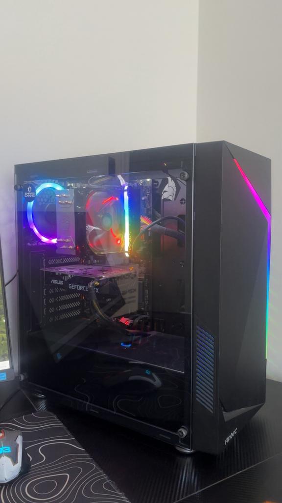 Gaming pc, Informatique & Logiciels, Ordinateurs de bureau, Comme neuf, HDD, Gaming, Enlèvement