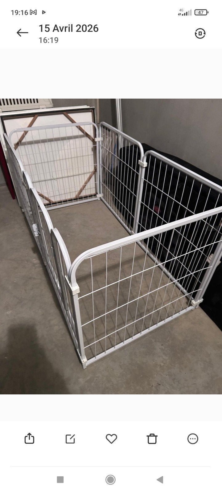 Cage ,parc pour chien, Animaux & Accessoires, Enlèvement