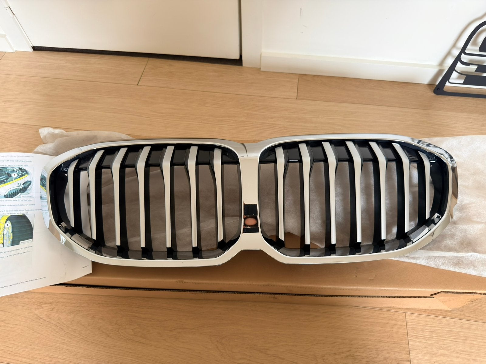 BMW F40 1-serie Chrome Grille M-Sport Origineel, Ophalen, Nieuw, Voor, BMW