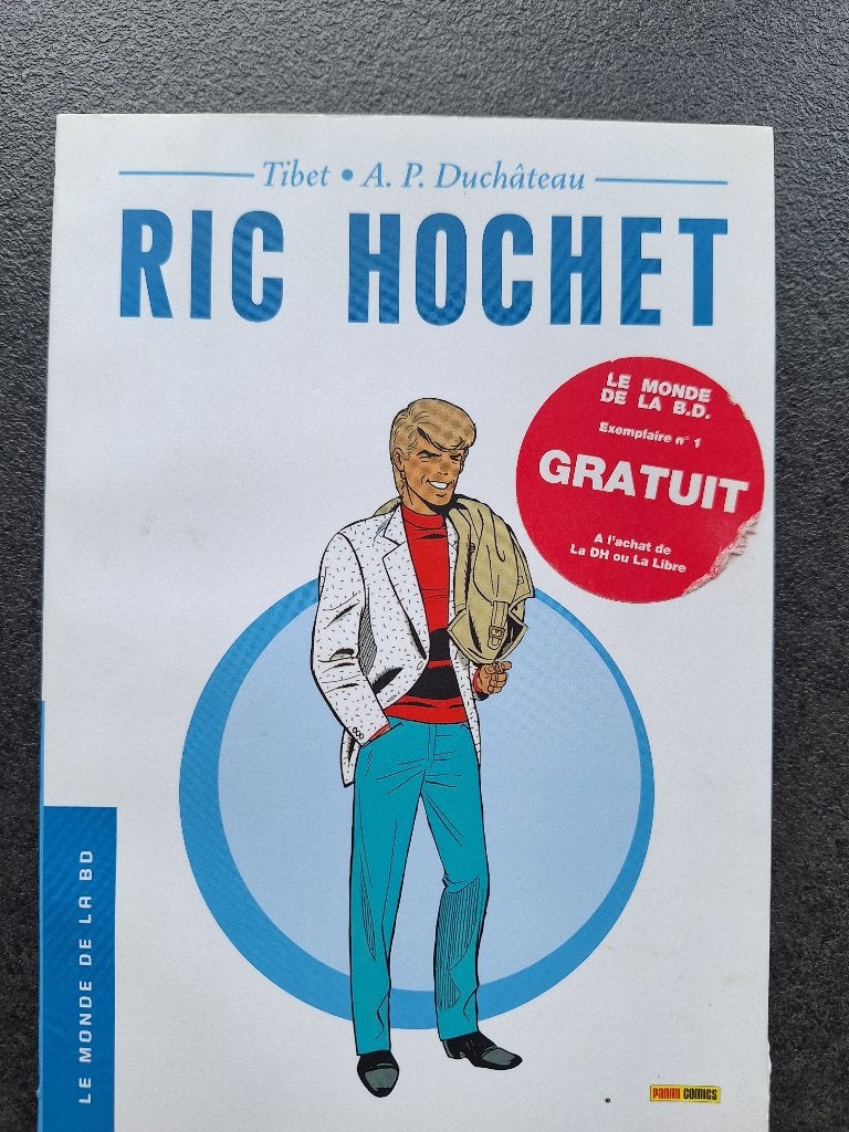 BD - Ric Hochet - Tibet - AP Duchâteau, Tibet et A.P. Duchateau, Une BD, Comme neuf, Enlèvement