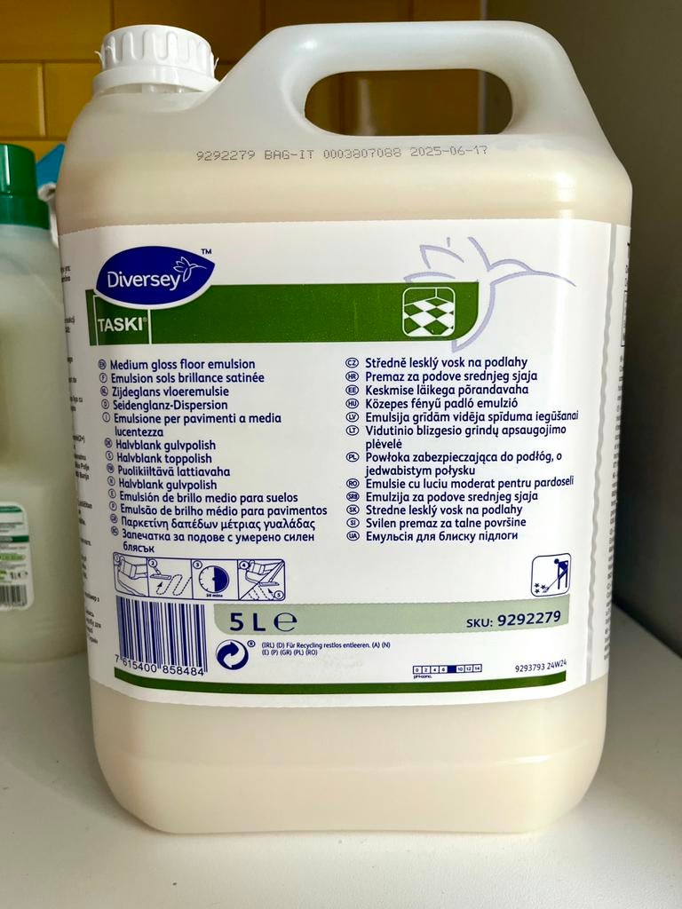 Produit d'entretien TASKI Diversey, Enlèvement, Produit de nettoyage
