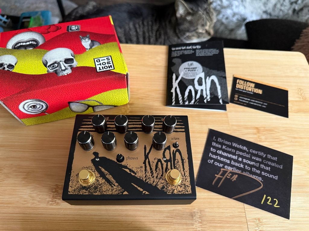 Korn Pedal Brian “Head” Welch TE KOOP!, Enlèvement ou Envoi, Neuf, Distortion, Overdrive ou Fuzz