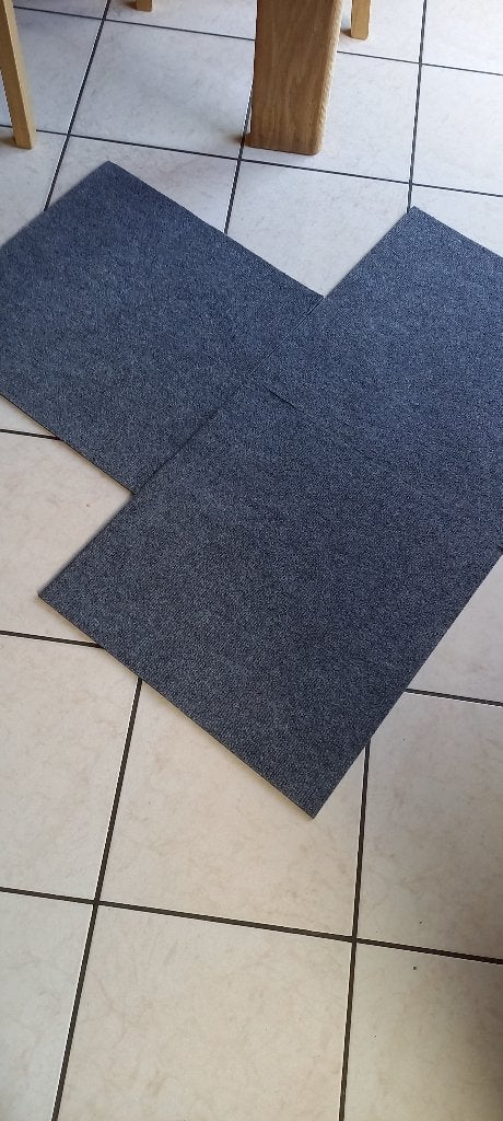 Dalle de moquette 1 euro pièce 50/50, Synthétique, Enlèvement, Dalles, 5 à 10 m²