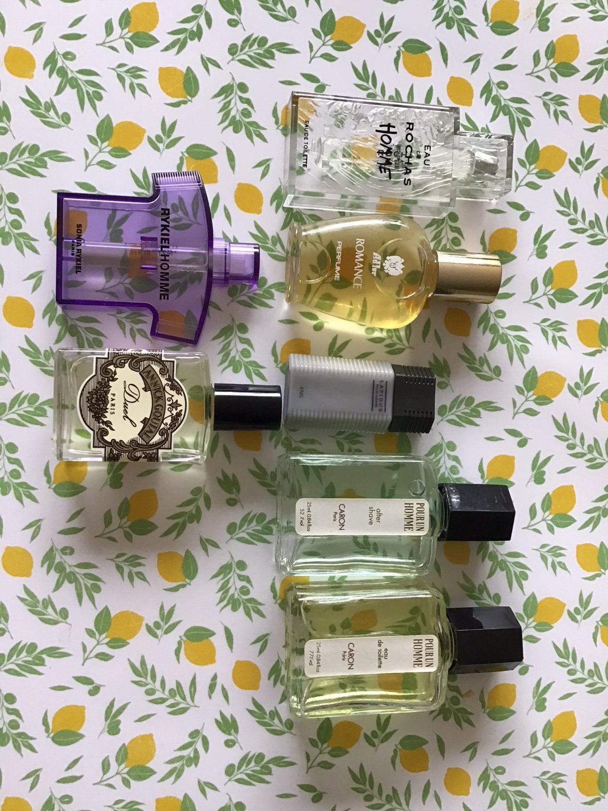 Lotje heren parfums mini’s, Ophalen of Verzenden, Zo goed als nieuw, Parfumfles