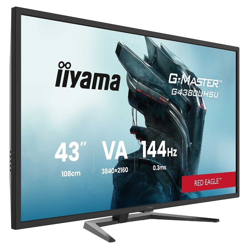 moniteur de jeu iiyama G-Master G4380UHSU-B2 43" 4K, Informatique & Logiciels, Moniteurs, Iiyama G-Master, Moins de 1 ms, VA, Comme neuf