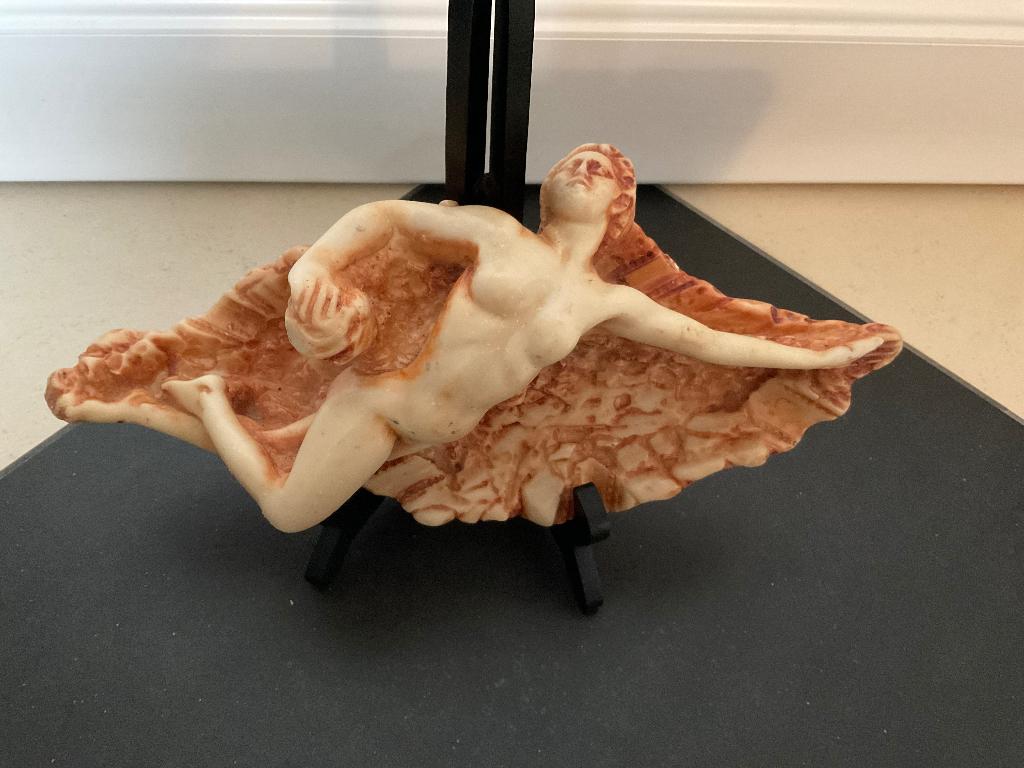 Vintage sculptuur asbak naakte dame Jaren ‘50 Italië, Ophalen of Verzenden