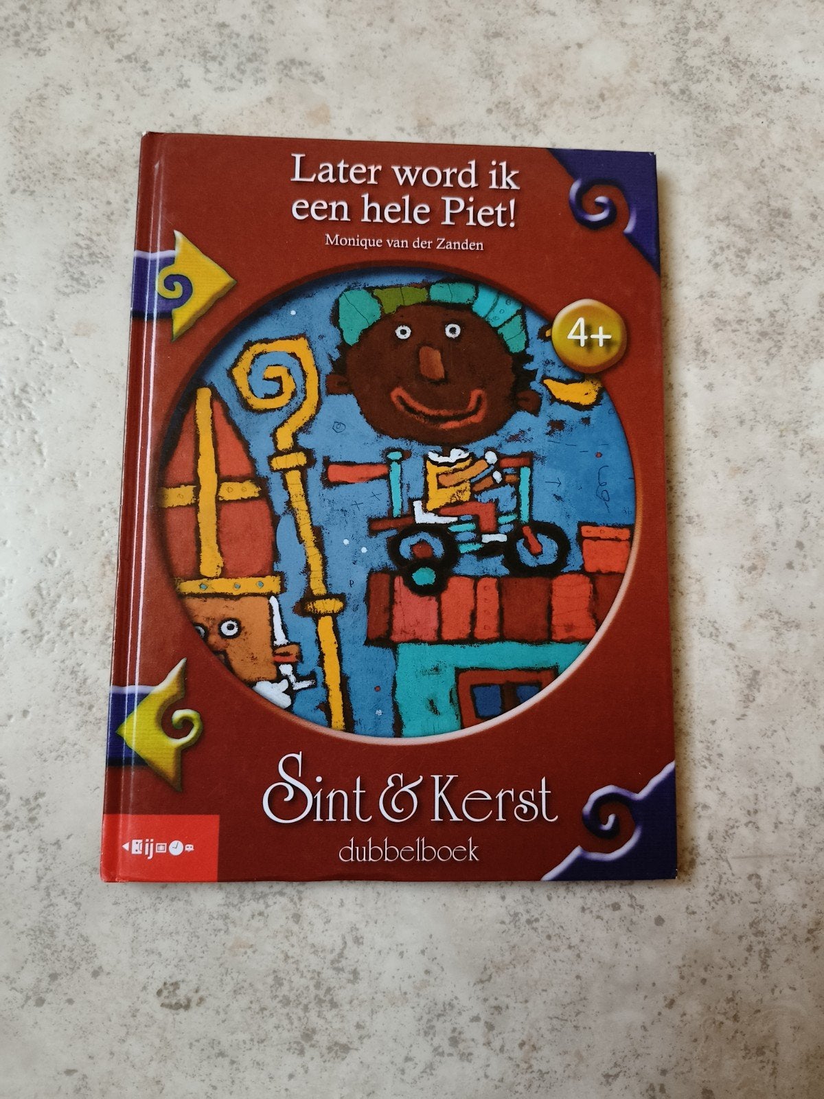 kleuterboek dubbel sint en kerst kleuters, Ophalen
