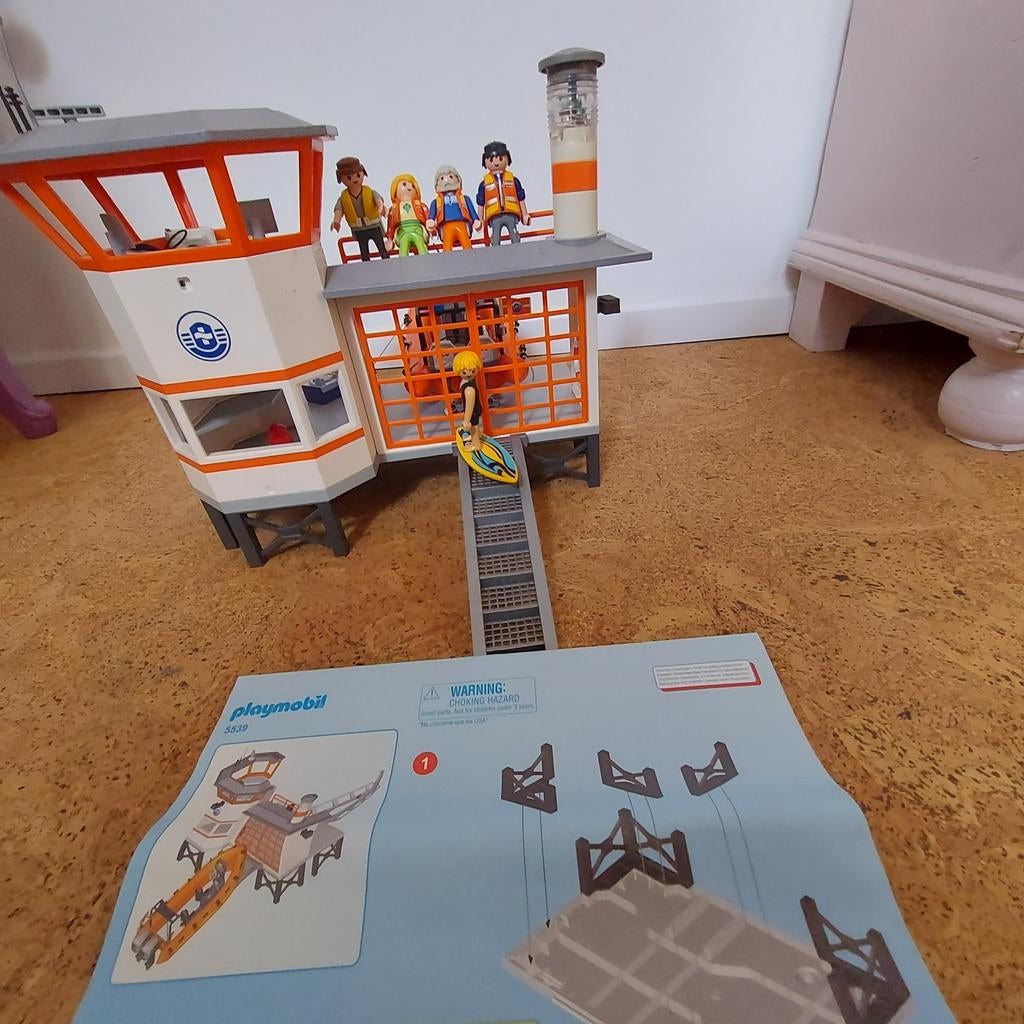 Playmobil Reddingscentrum, Ophalen, Gebruikt