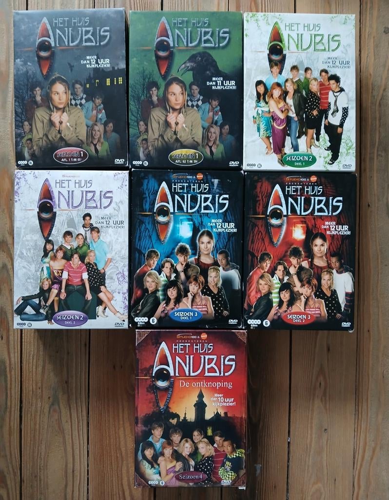Dvd boxen Het Huis Anubis, Ophalen of Verzenden