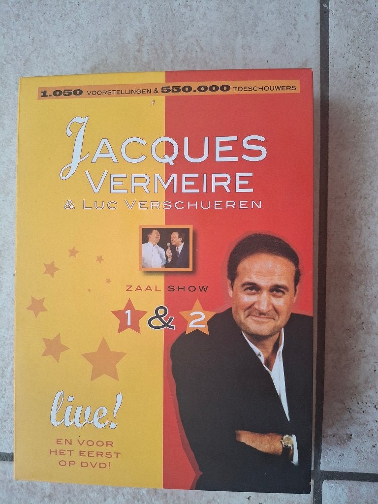 Jacques Vermeire, Coffret, Comme neuf, Enlèvement, Comédie