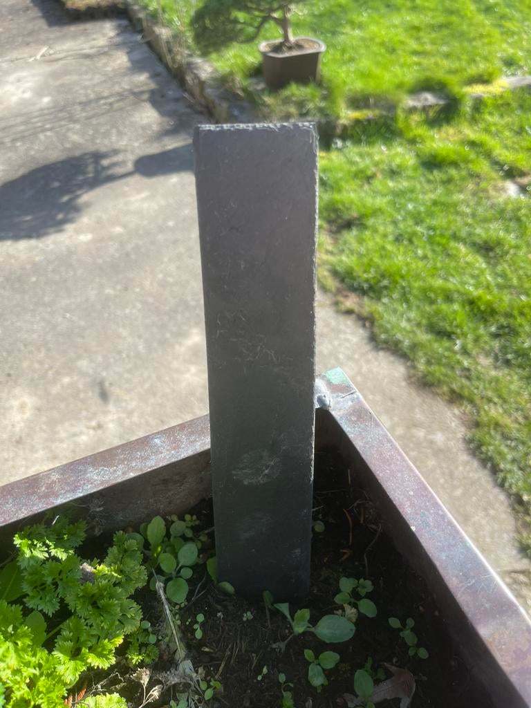 Étiquette de jardin en ardoise naturelle - Fait main, Jardin & Terrasse, Enlèvement ou Envoi, Neuf