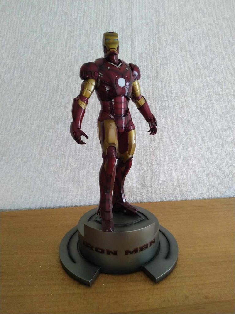 Iron Man MK3 Kotobukiya col., Enlèvement ou Envoi, Comme neuf, Film, Statue, Réplique ou Modèle