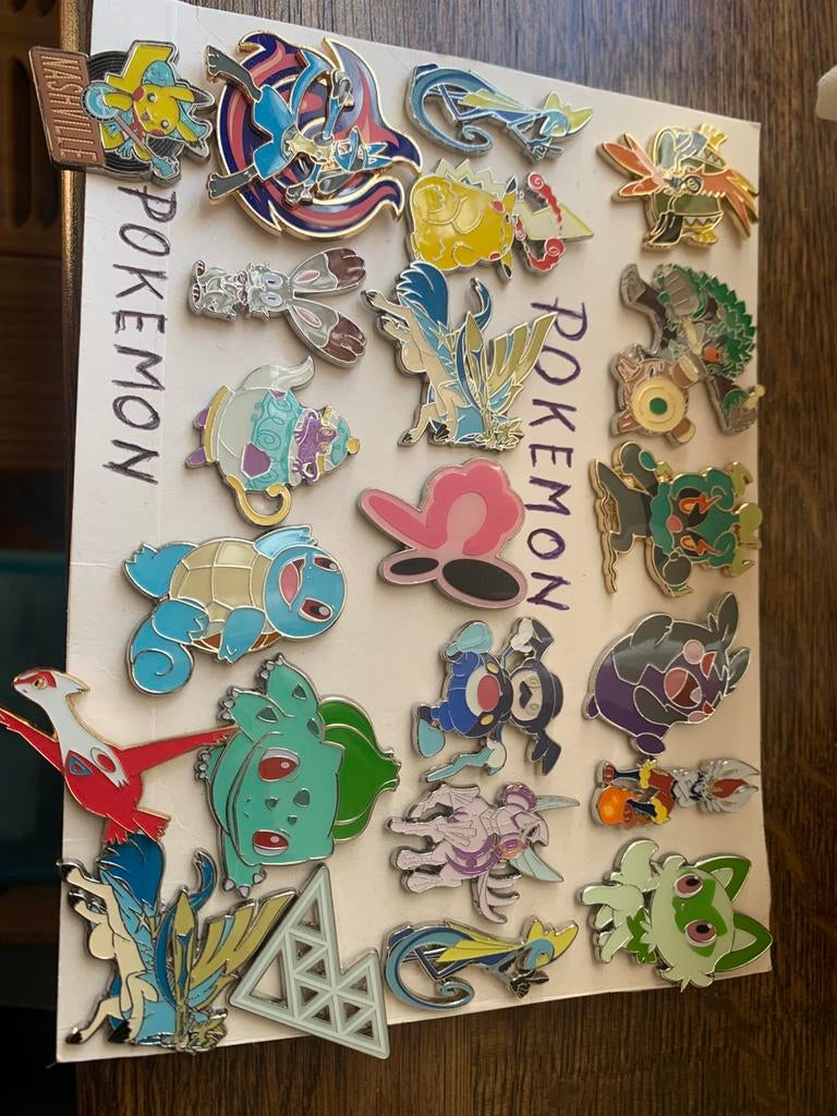 Pins van Pokemon 3€ het stuk, Verzamelen, Ophalen of Verzenden, Zo goed als nieuw