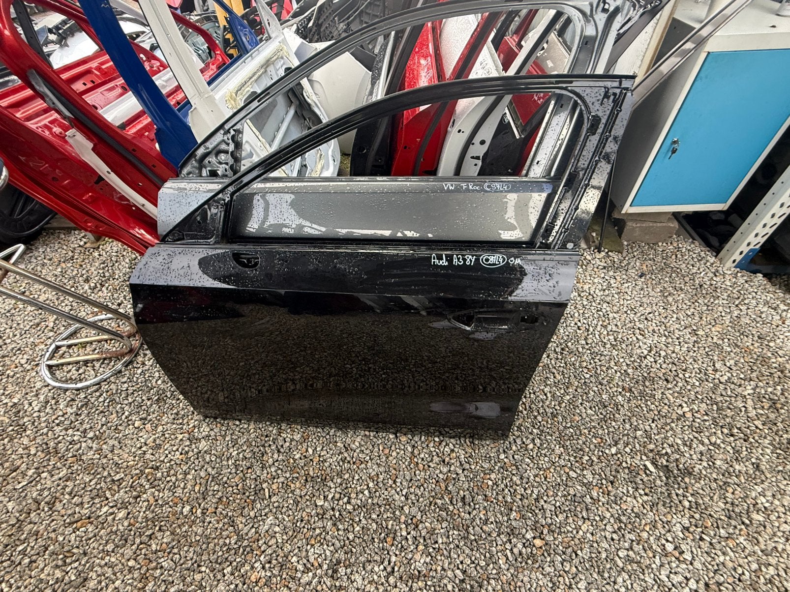 Porte avant gauche de l'Audi a3 8Y, Enlèvement, Avant, Audi, Porte
