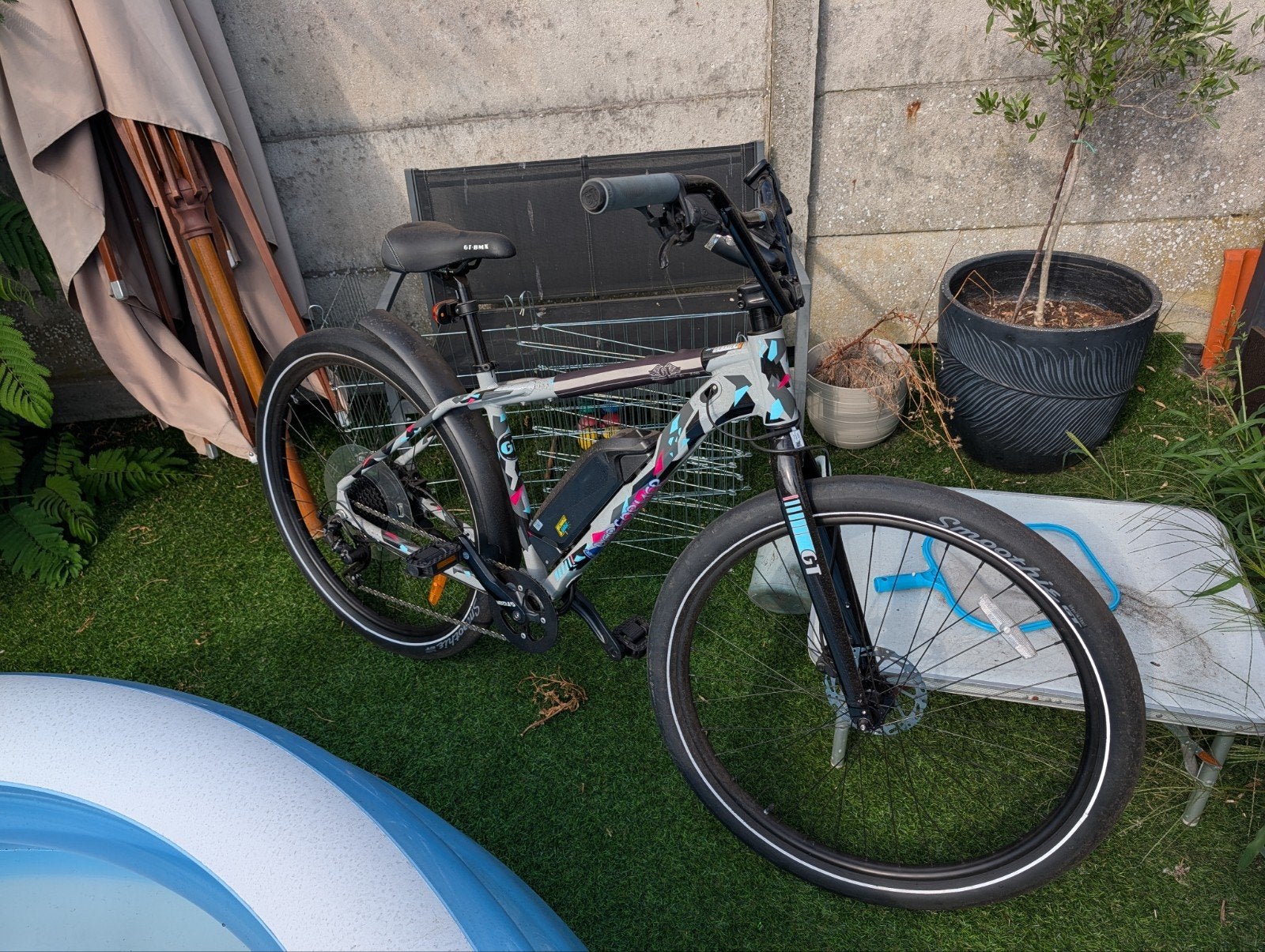 elektrische mountainbike, Ophalen