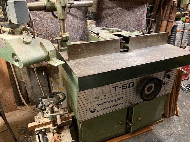Toupie - tafelfreesmachine, Zakelijke goederen, Machines en Bouw | Houtbewerking, Ophalen