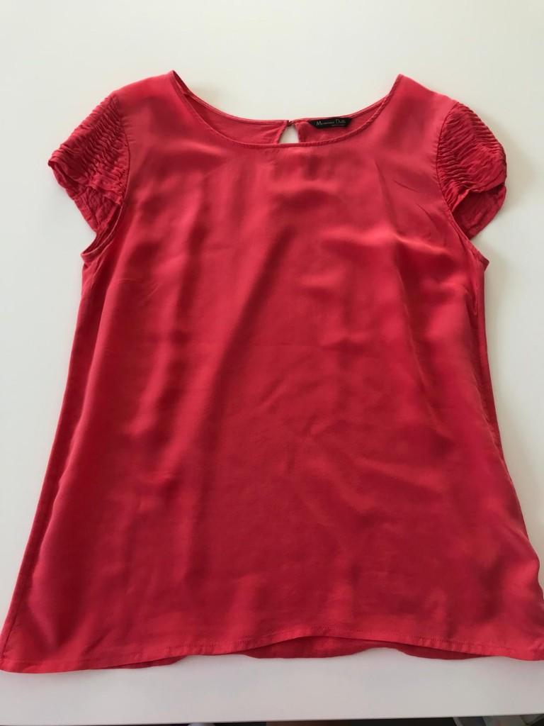 Fushia bloesje van Massimo Dutti maat XS, Kleding | Dames, Massimo Dutti, Ophalen of Verzenden, Zo goed als nieuw, Roze