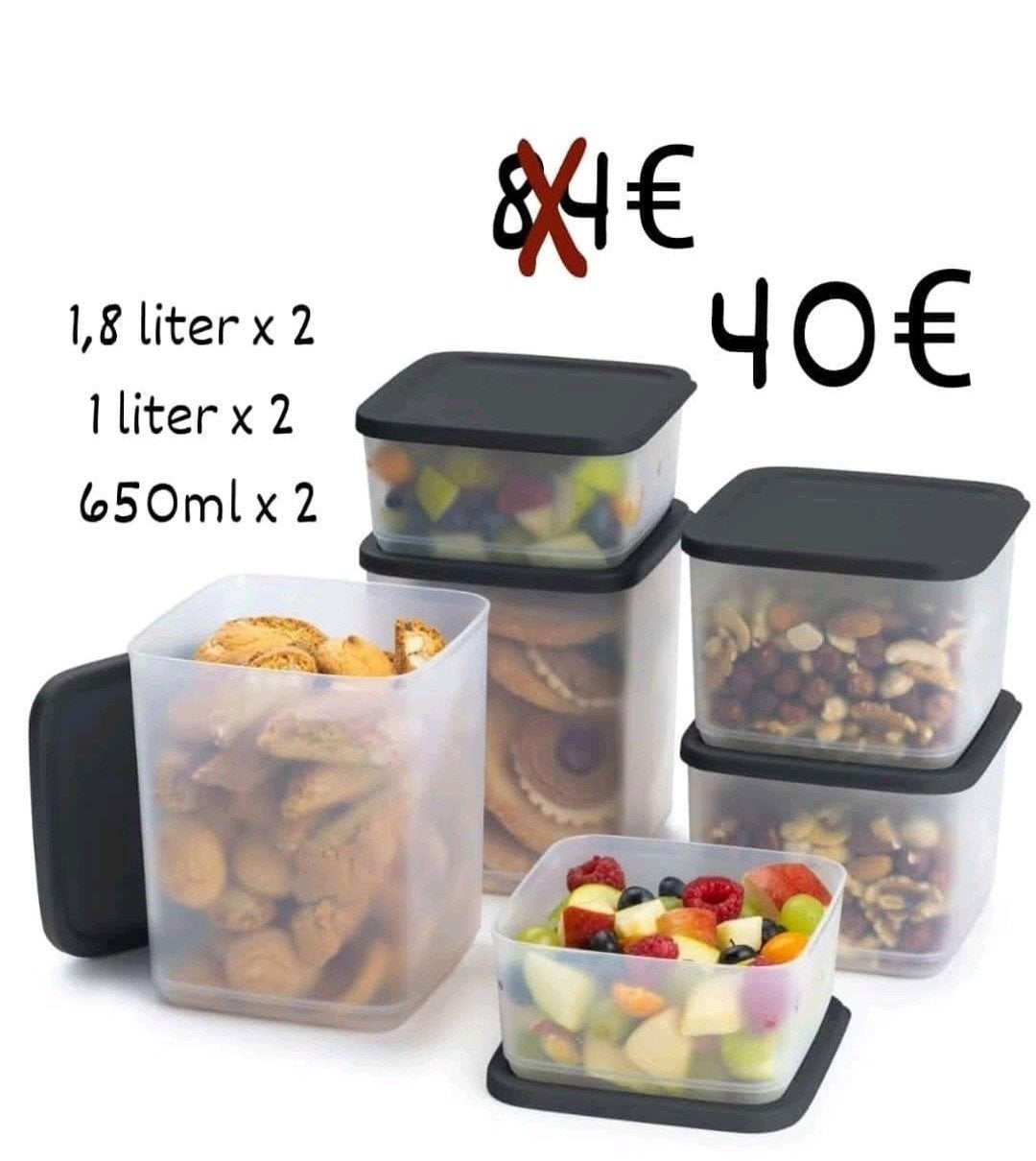 Tupperware set cubix, Ophalen of Verzenden, Nieuw